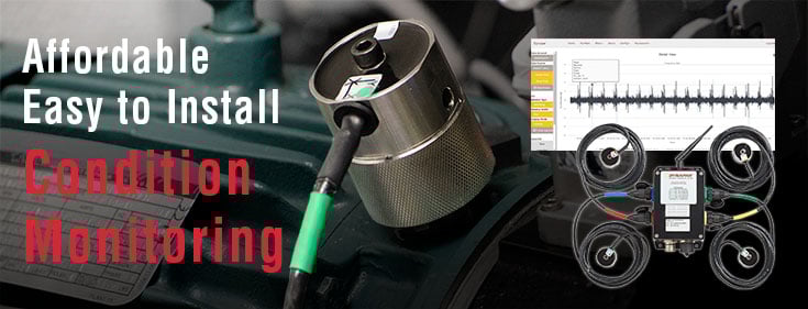 OnSite Condition Monitoring Sensor on Motor
