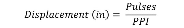 Linear Displacement Formula