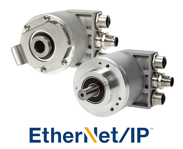 Ethernet Encoders with Shaft and Hub Options