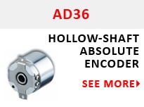 AD36 Hollow-Shaft Gray Code Encoder